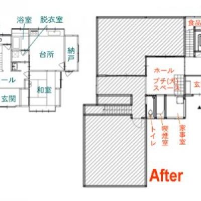 お掃除がしやすく暖かいご夫婦お二人に優しいおうち