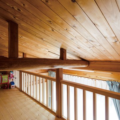 天然木の香りと家族の笑顔に 包まれる住まい