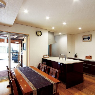 一体感のあるゆとりのＬＤＫで快適･開放的に暮らせる住まい